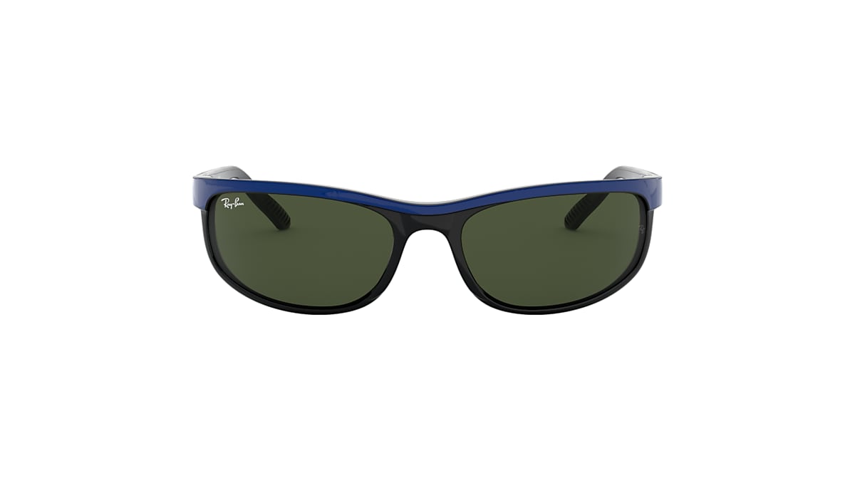 Predator 2 Sunglasses in Blue and Green | Ray-Ban®