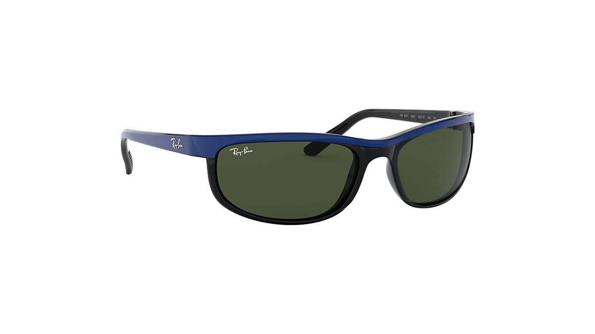 Predator 2 Sunglasses In Blue And Green Ray Ban