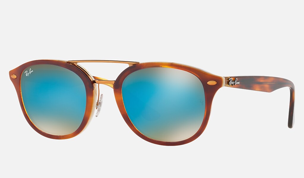Rb2183 Sunglasses in Tortoise and Blue | Ray-Ban®