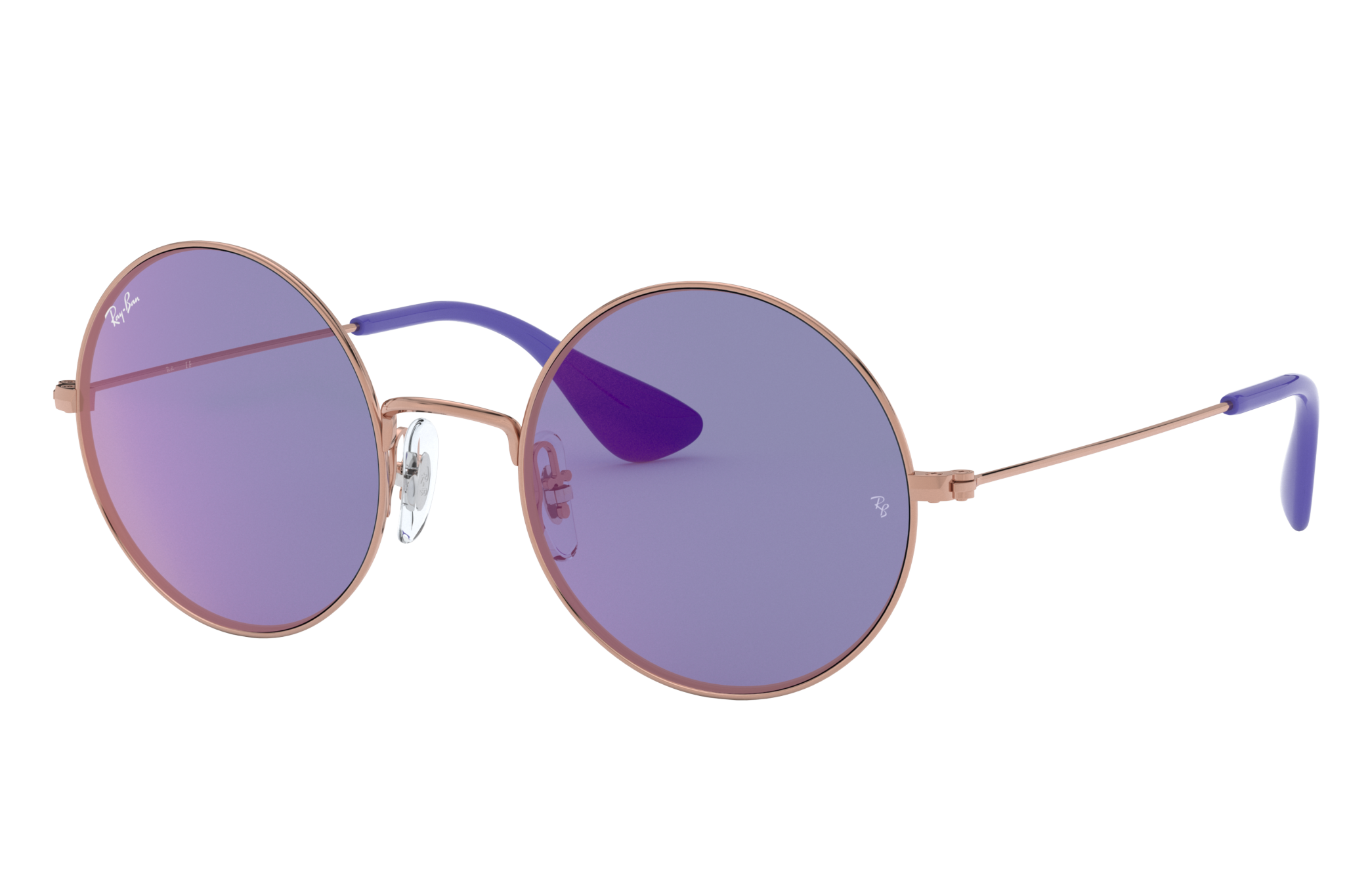 ray ban blue mirror lenses