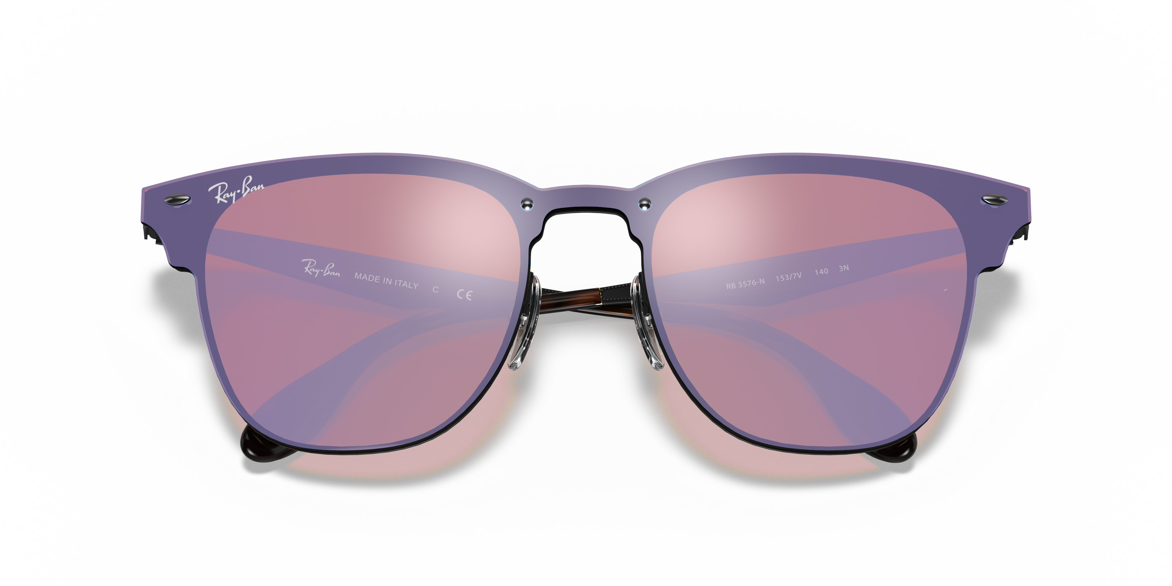 ray ban blaze clubmaster blue gradient