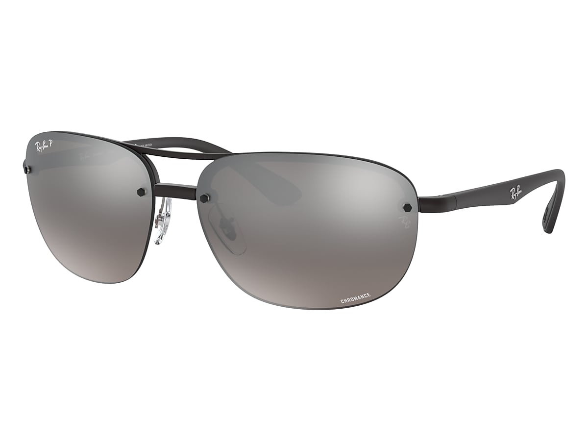 Rb4275ch Chromance Sunglasses in Black and Silver | Ray-Ban®