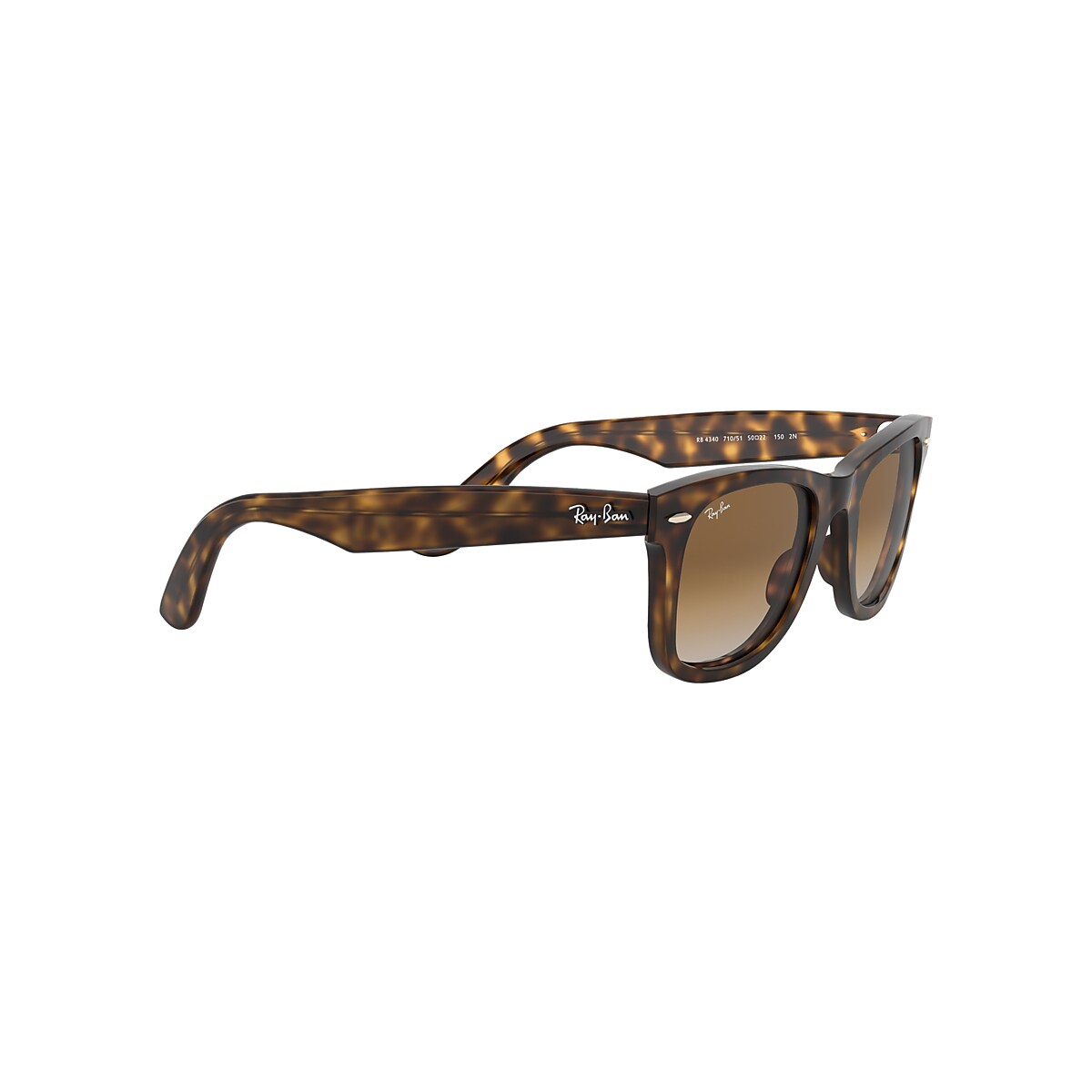 Wayfarer Ease Sunglasses in Tortoise and Light Brown | Ray-Ban®