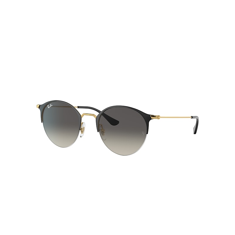 Ray-Ban Rb3578 Sunglasses Gold Frame Grey Lenses 50-22