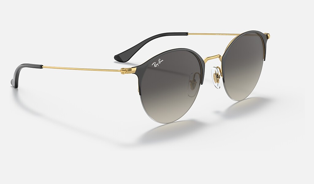 Rb3578 Sunglasses in Black On Gold and | Ray-Ban®