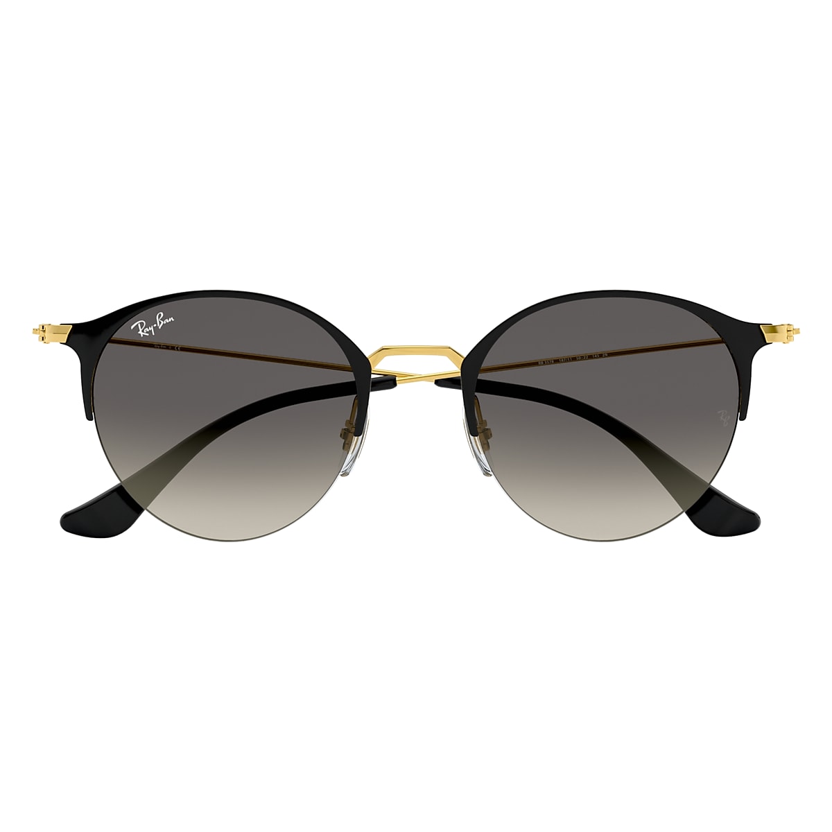 RB3578 Sunglasses in Black On Gold and Grey Gradient RB3578 Ray Ban US