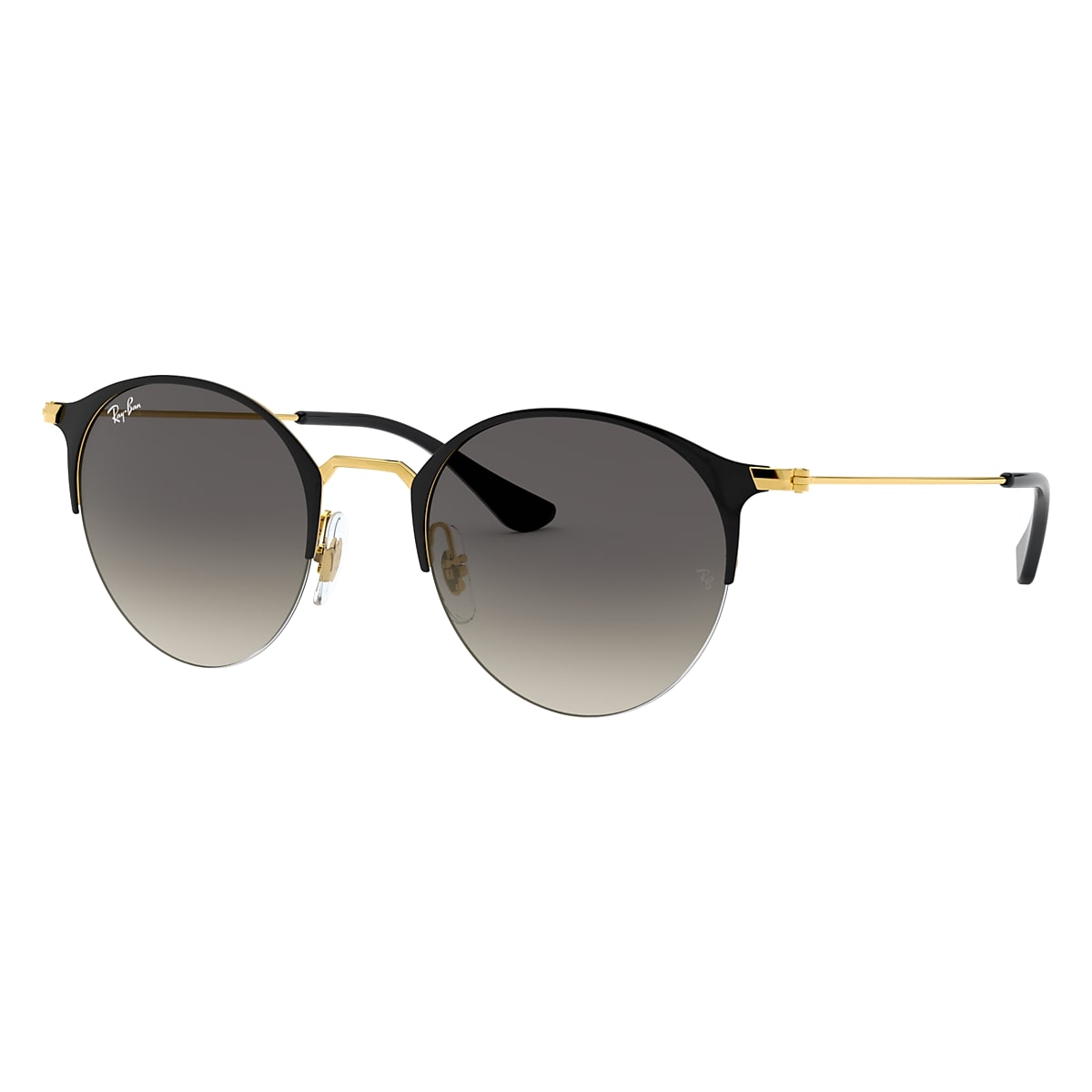 RB3578 Sunglasses in Black On Gold and Grey - RB3578 | Ray-Ban 