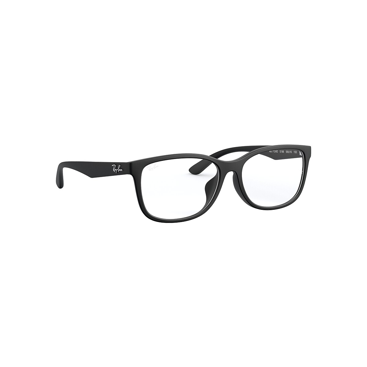 レイバン公式ストア】 Ray-Ban® RB7124D メガネ | ブラック フレーム - RB7124D