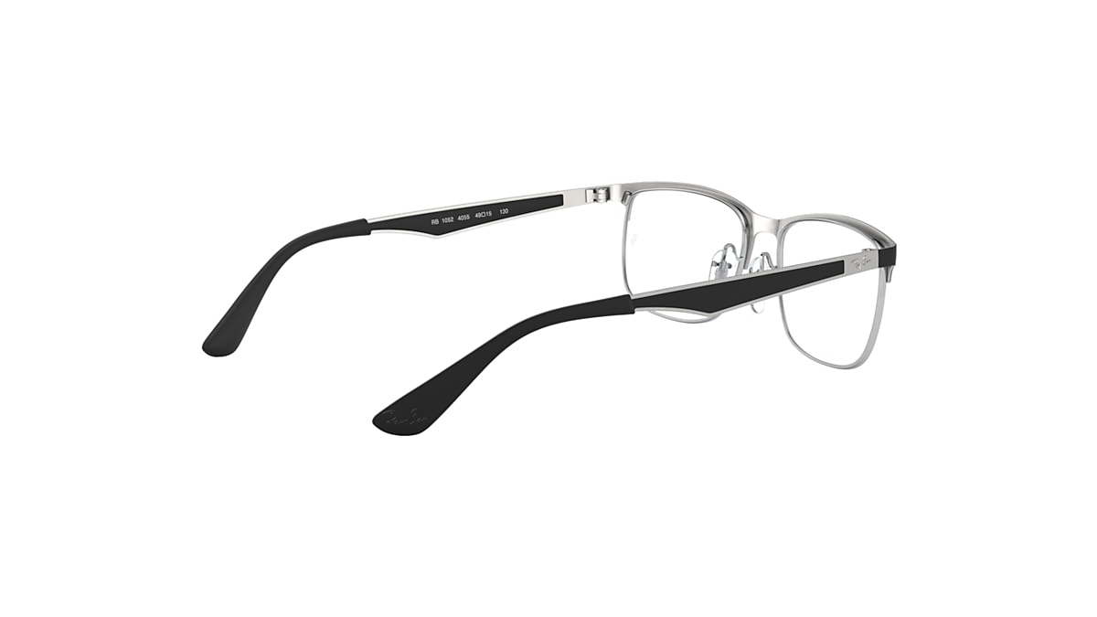 RB1052 OPTICS KIDS Eyeglasses with Matte Black On Silver