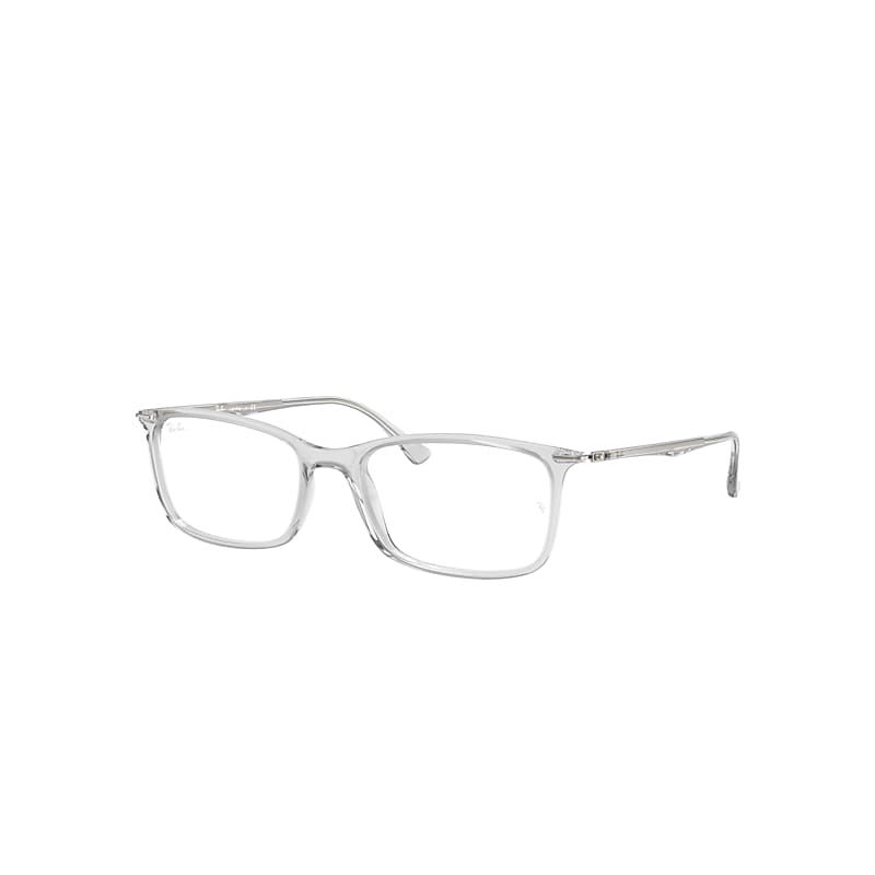 Ray-Ban Rb7031 Eyeglasses Transparent Frame Clear Lenses Polarized 53-17