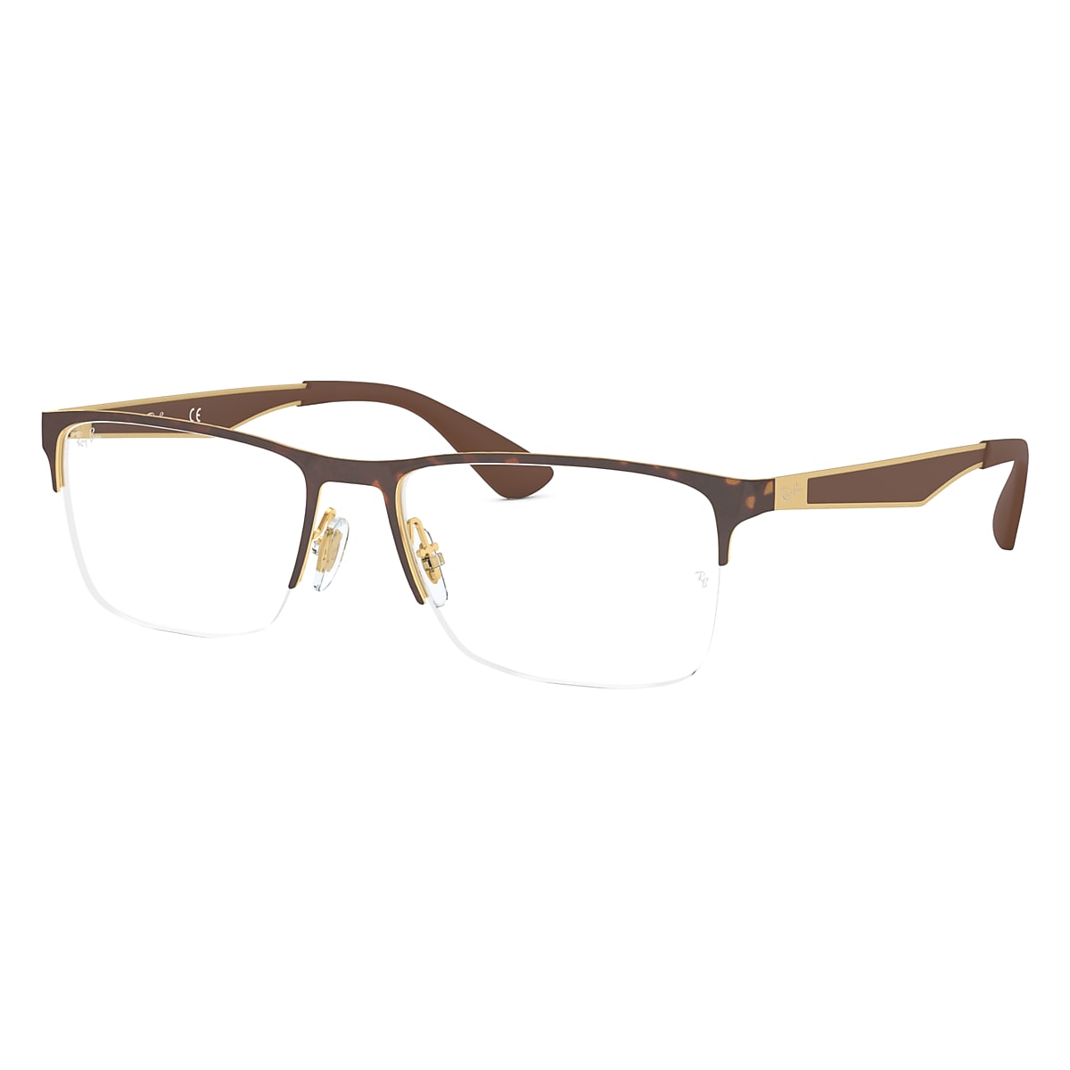 RB6335 OPTICS Eyeglasses with Havana sobre Dourado Frame RB6335