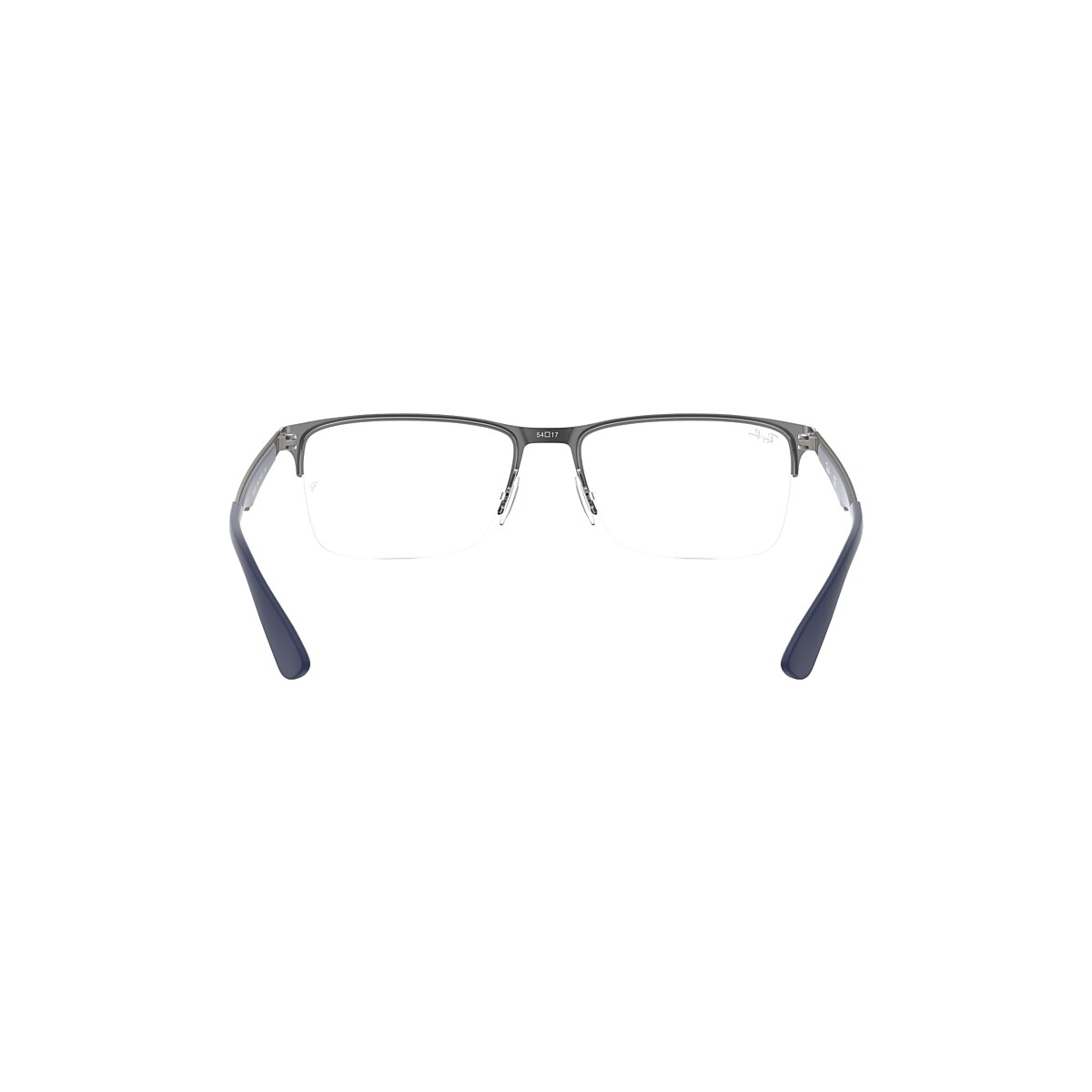 RB6335 OPTICS Eyeglasses with Blue On Gunmetal Frame RB6335 OPTICS Eyeglasses with Blue On Gunmetal Frame