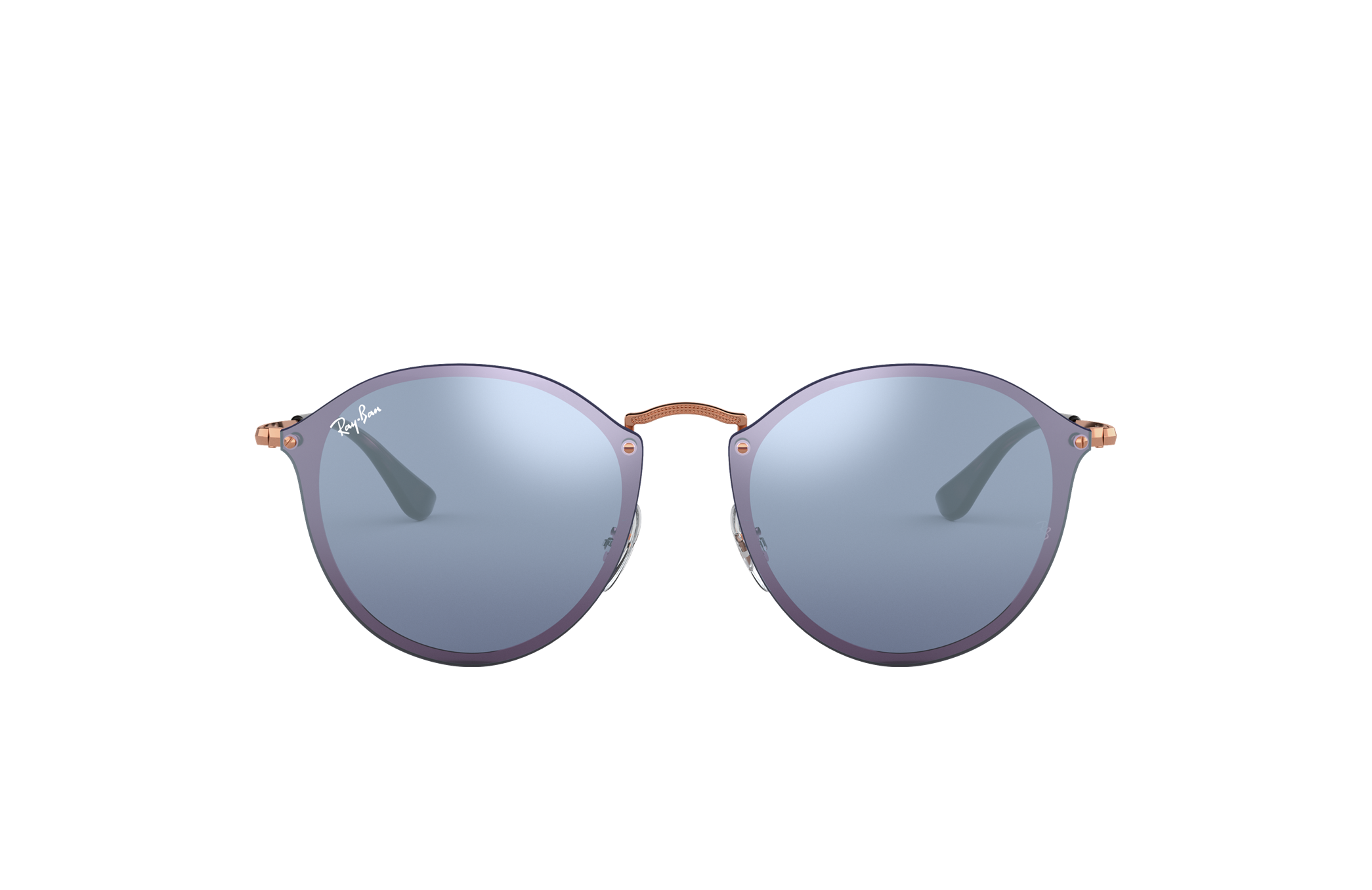 ray ban blaze round mirror