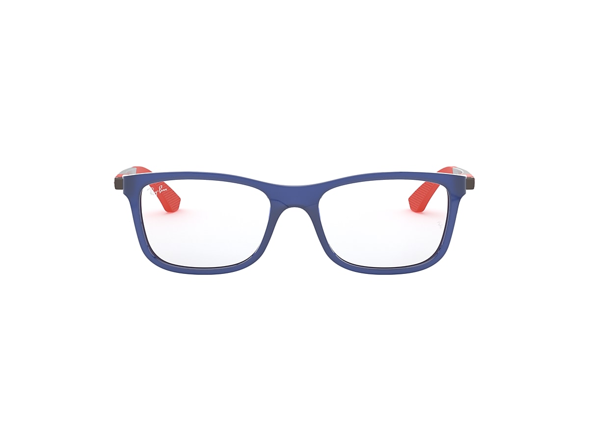 RB1549 OPTICS KIDS Eyeglasses with Transparent Blue Frame - RY1549