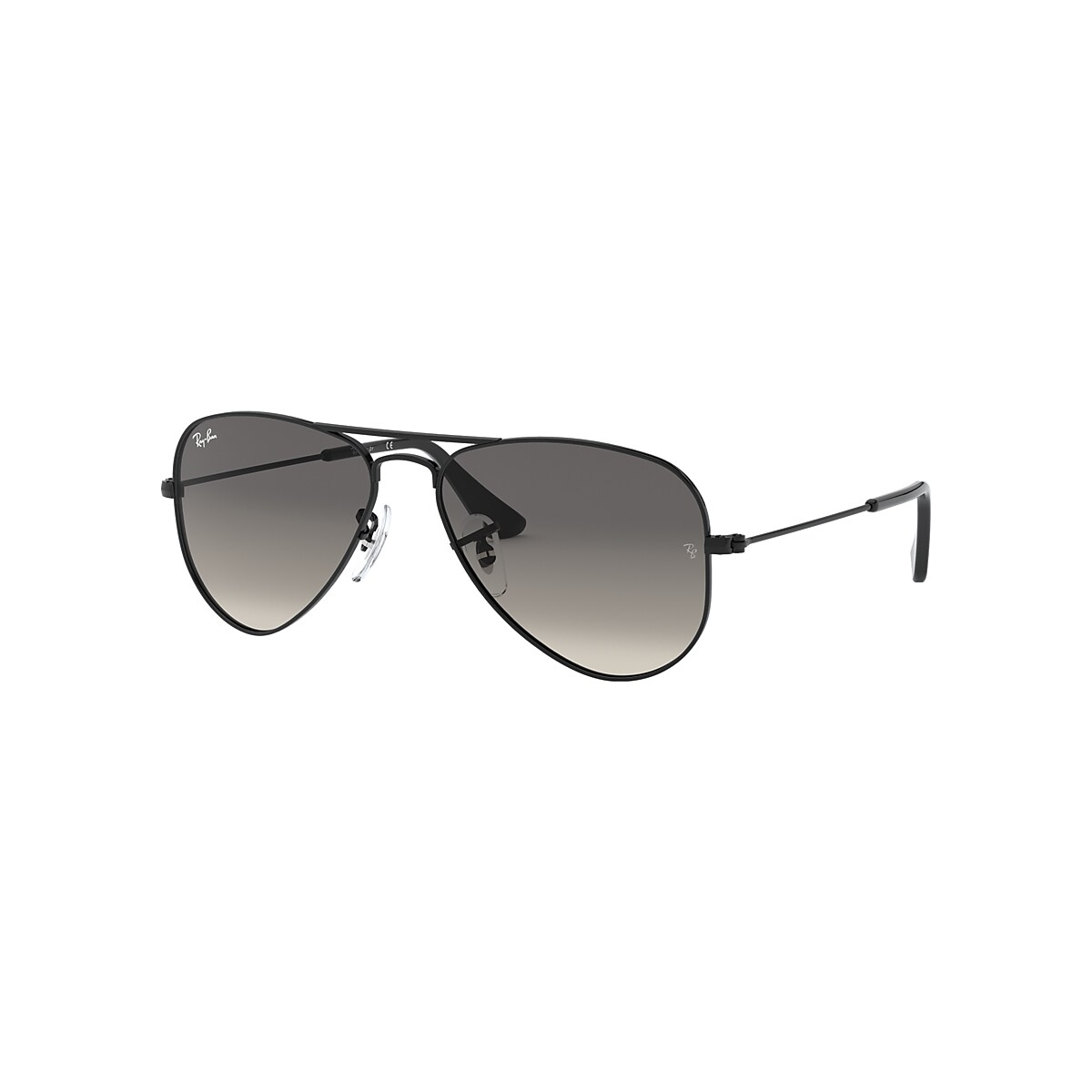 Overvloedig Wardianzaak ontvangen Aviator Kids Sunglasses in Black and Grey | Ray-Ban®
