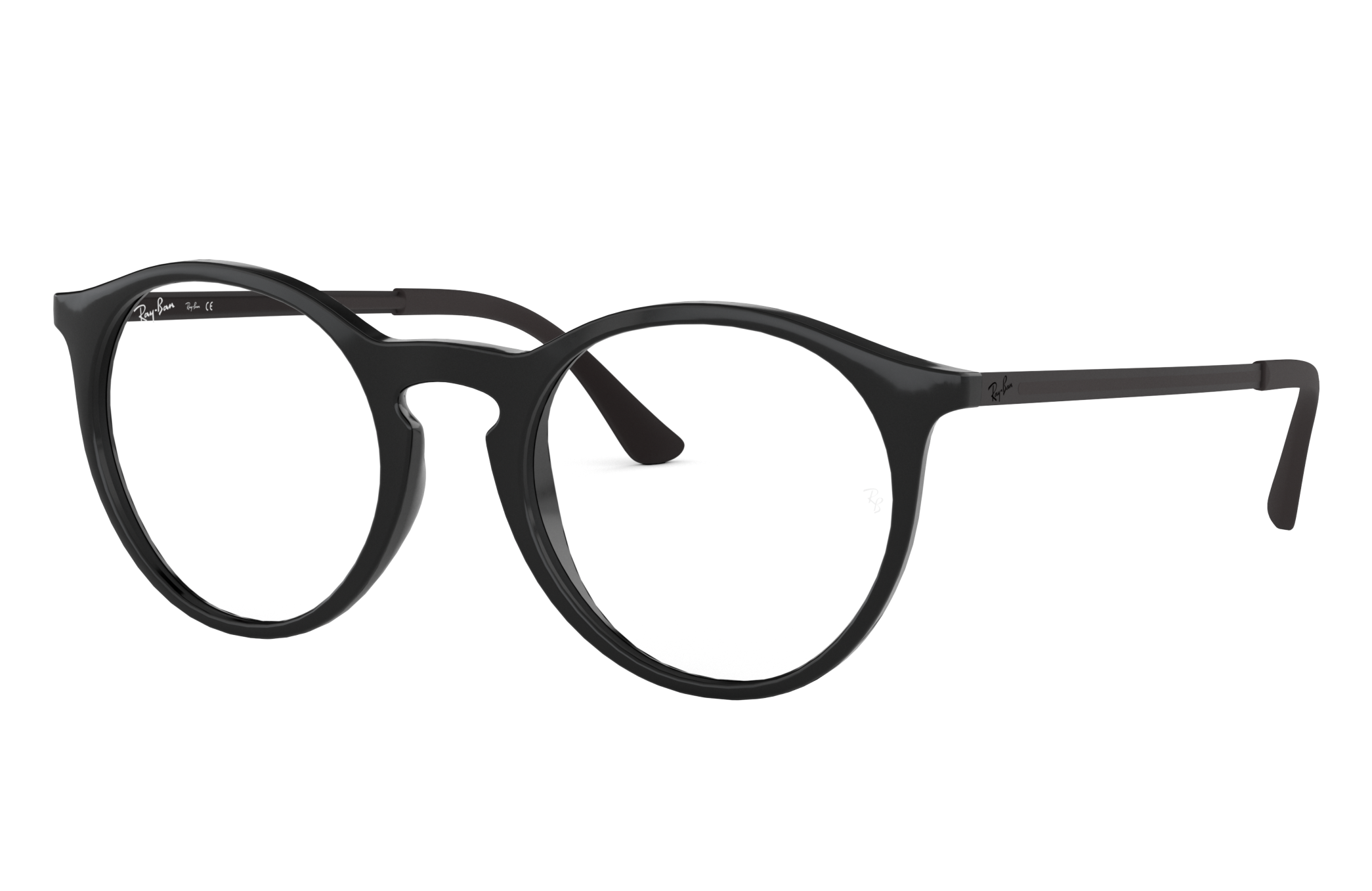 Ray-Ban 雷朋眼鏡RB7132F 黑色- 射出成形 