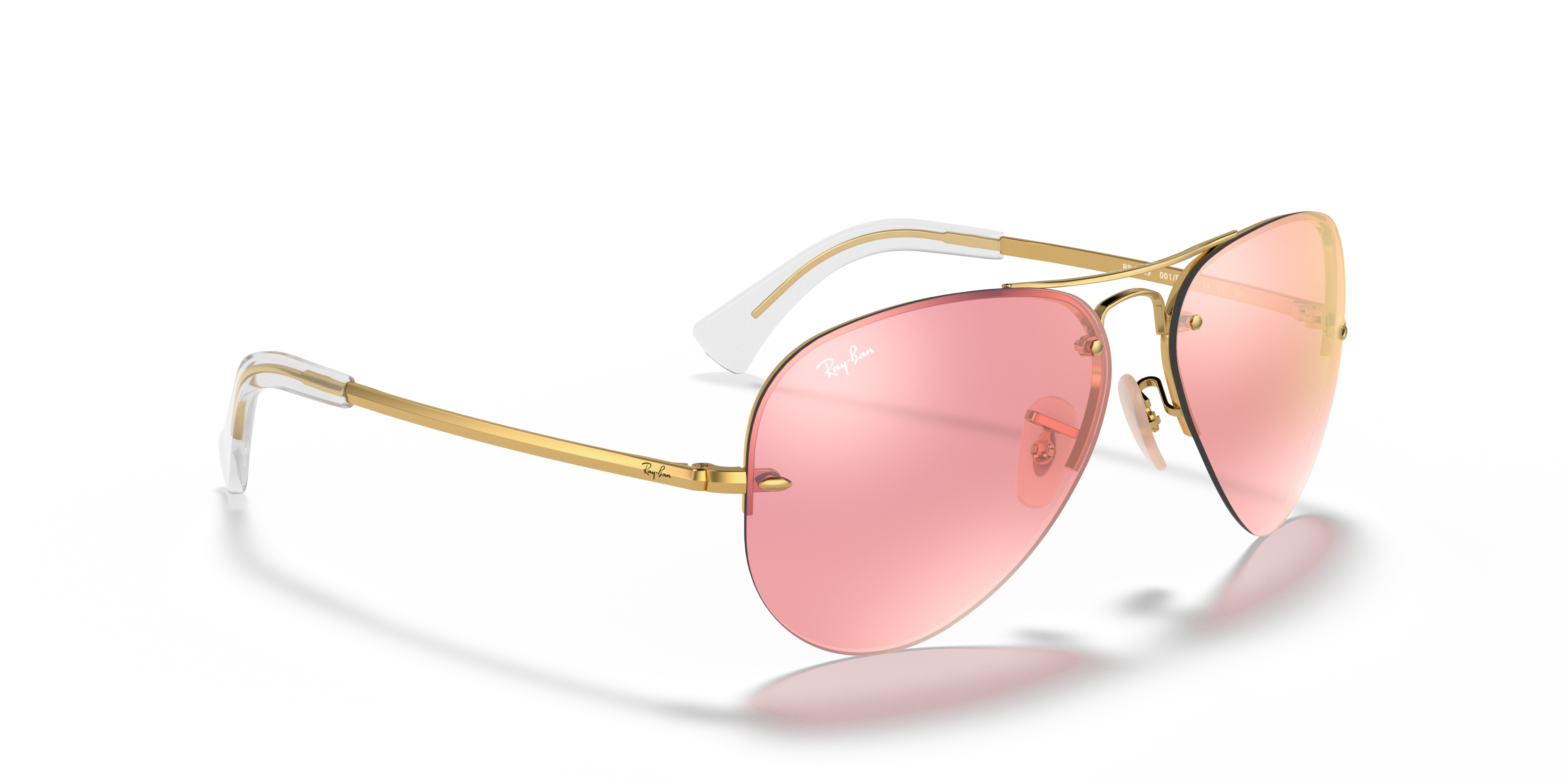 ray ban rose colored glasses