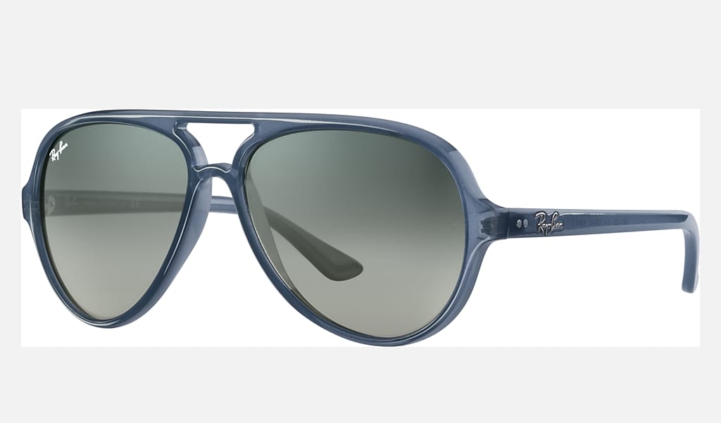 Cats 5000 Classic Sunglasses in Blue and Grey | Ray-Ban®