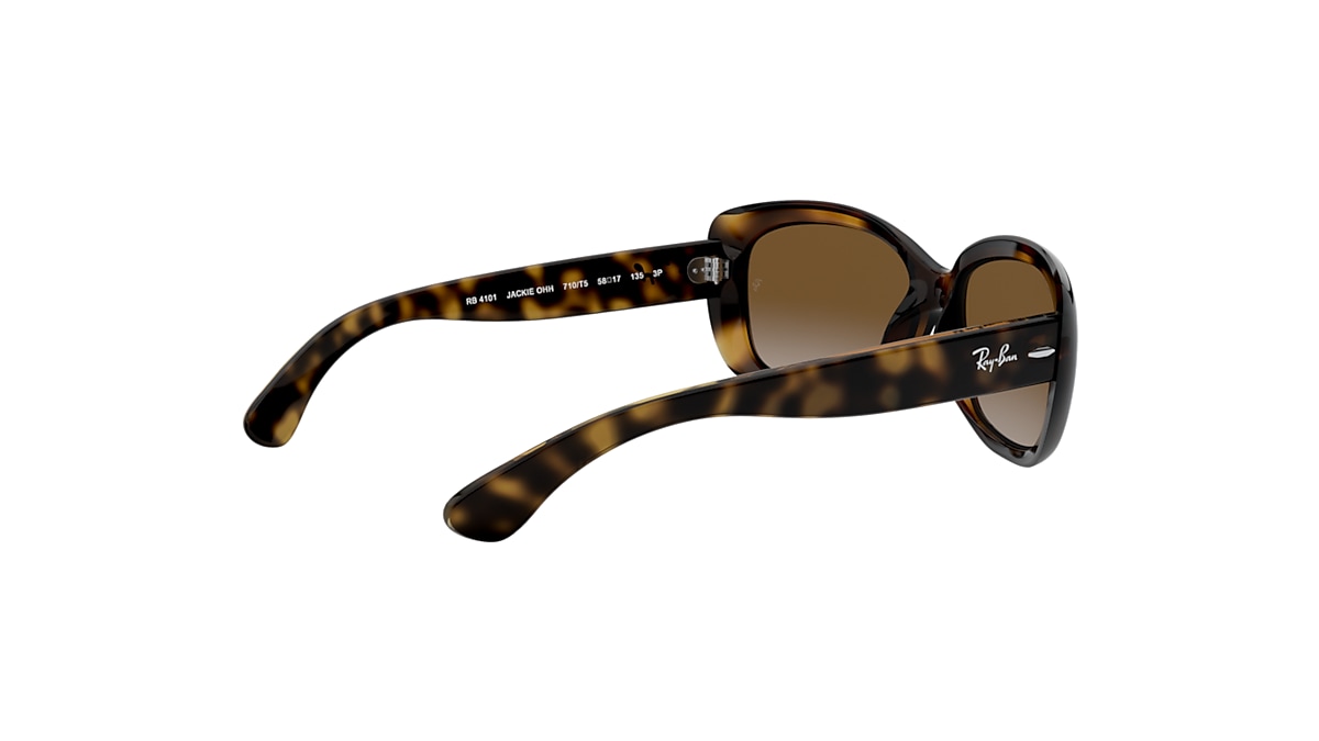 JACKIE OHH Sunglasses in Light Havana and Brown - RB4101 JACKIE OHH Sunglasses in Light Havana and Brown - RB4101