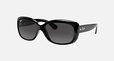 JACKIE OHH Sunglasses in Black and G 15 Green RB4101 Ray Ban