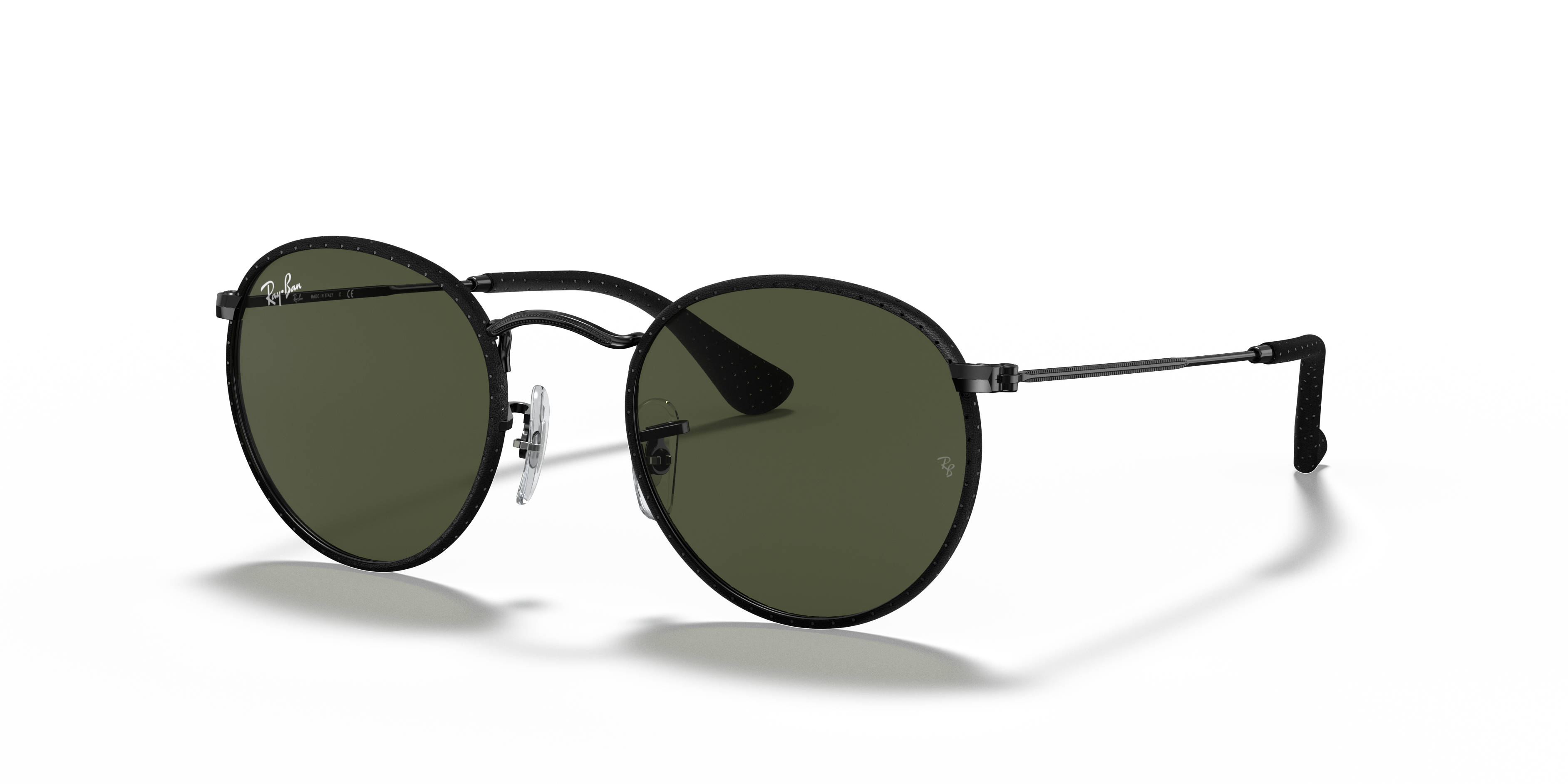 ray ban round craft black