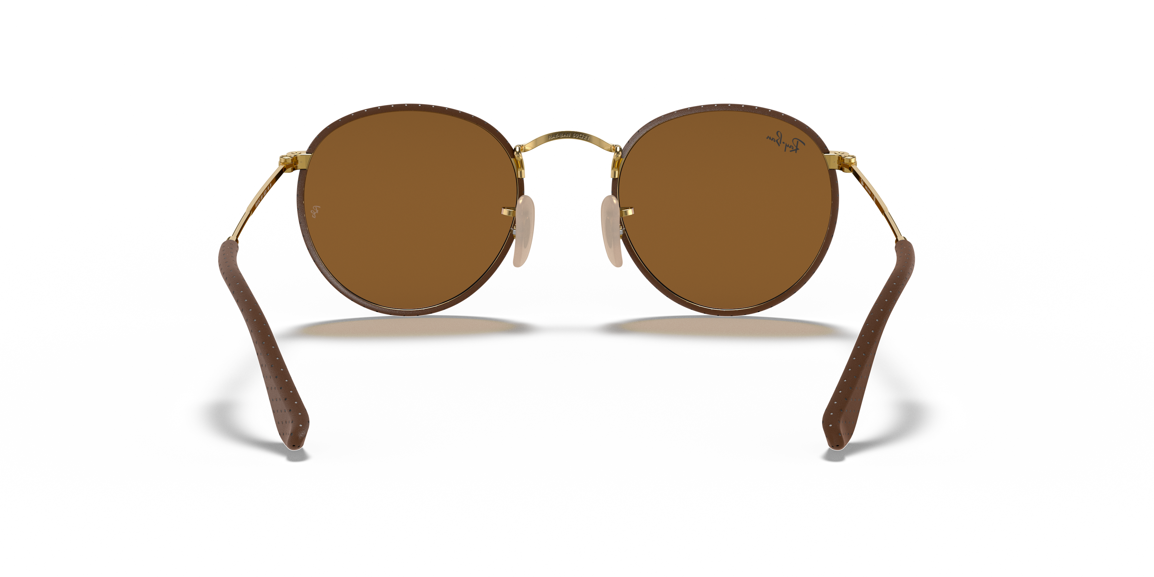 Round Craft Sunglasses in Brown and Brown | Ray-Ban®