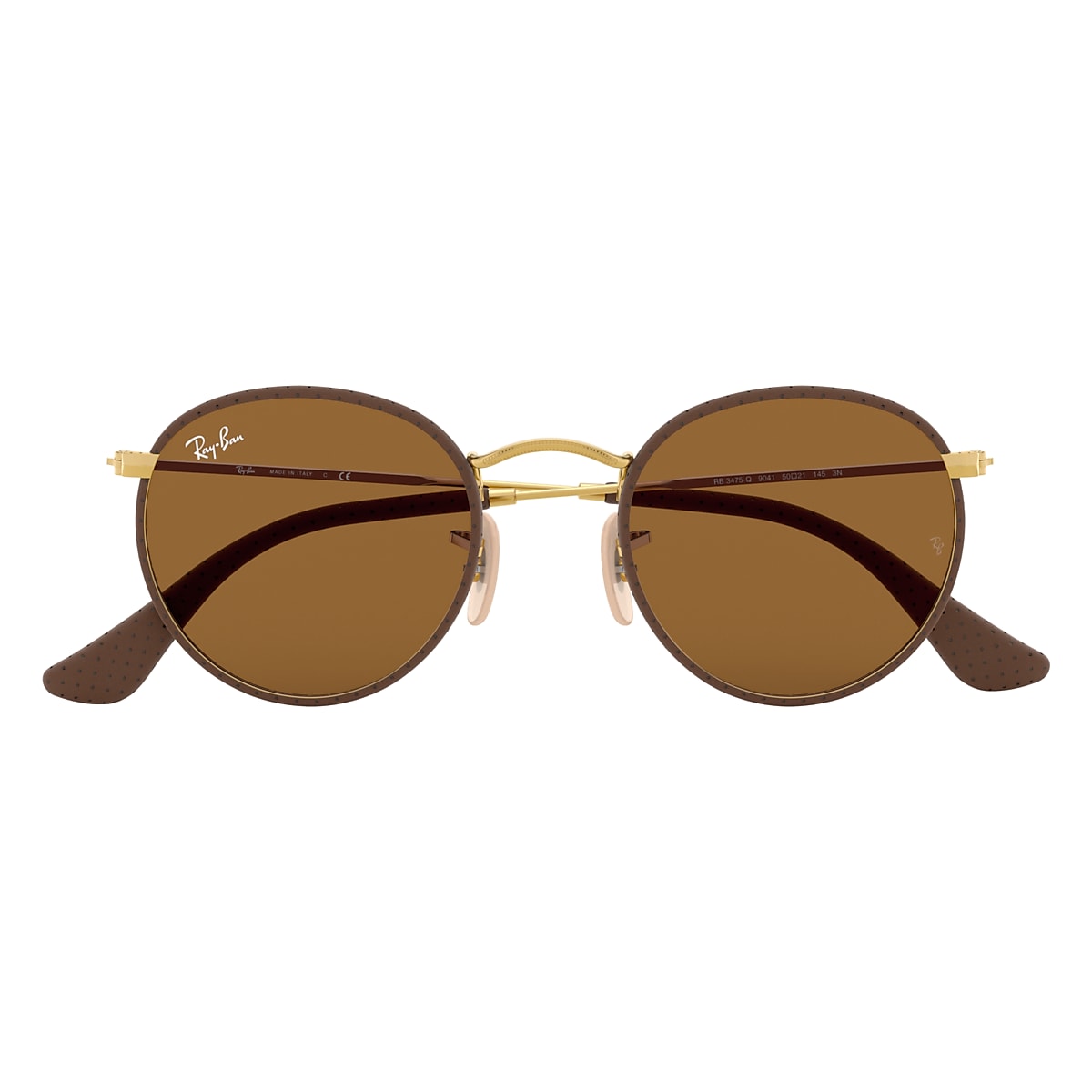 Round Craft Sunglasses in Brown Brown | Ray-Ban®