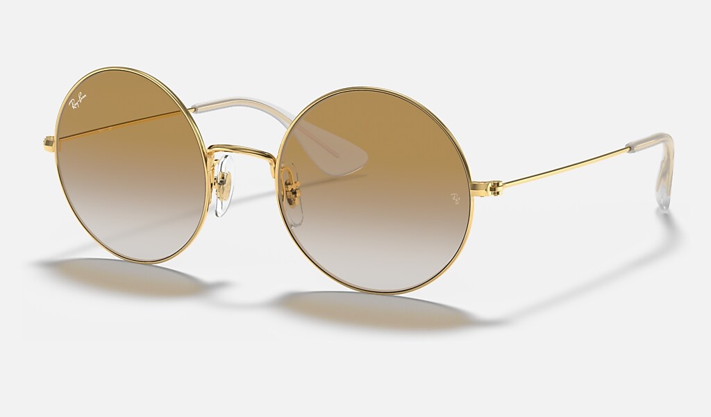 klarhed Ulempe tæmme Ja-jo Sunglasses in Gold and Brown | Ray-Ban®