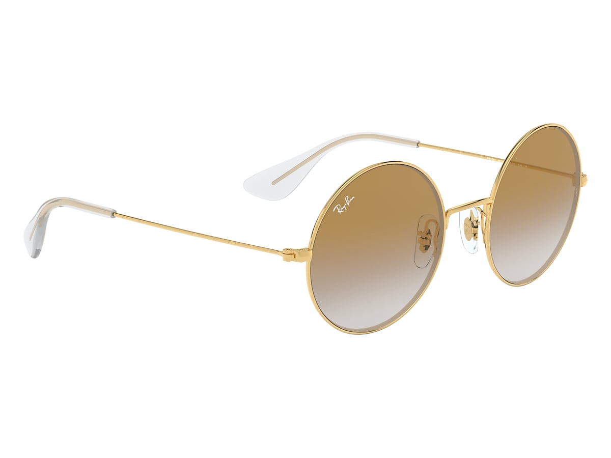 textbook Installation speak JA-JO Sunglasses in Gold and Brown - RB3592 | Ray-Ban® US