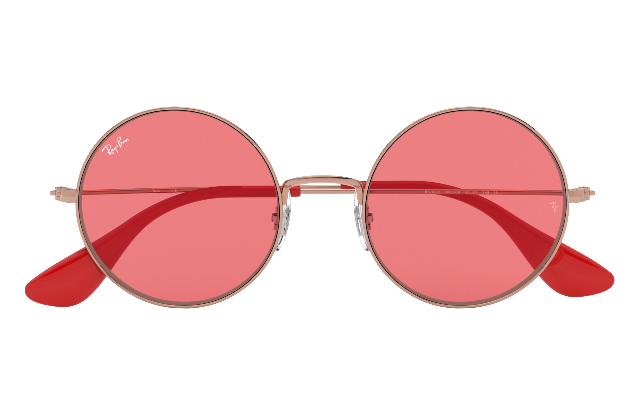 ray ban jajo red