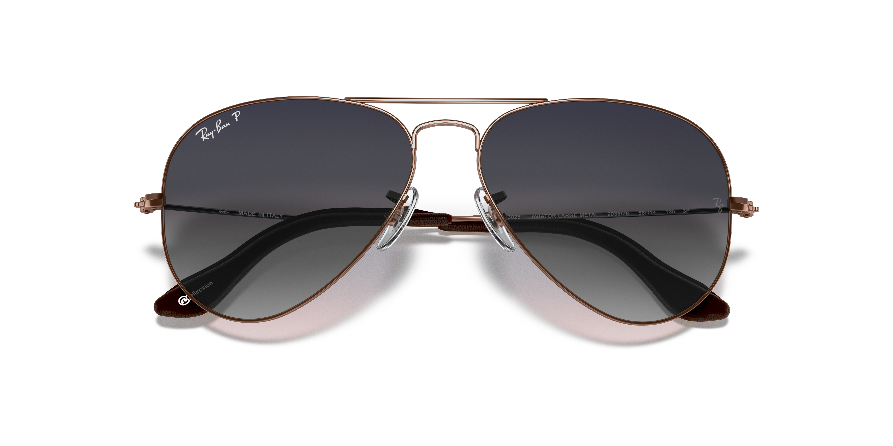 ray ban aviator copper