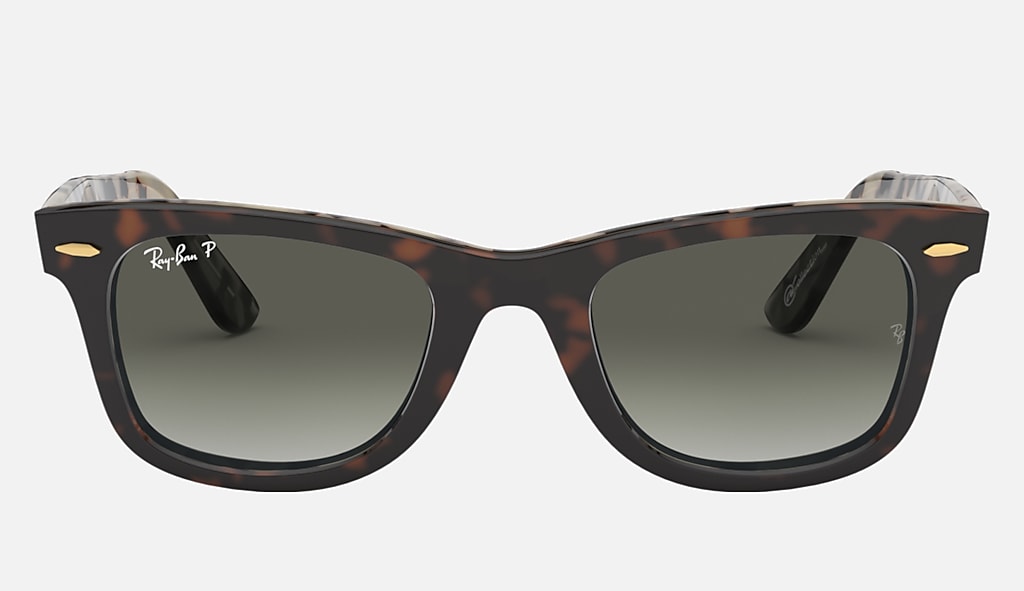 Original Wayfarer @collection Sunglasses in Tortoise and Grey | Ray-Ban®