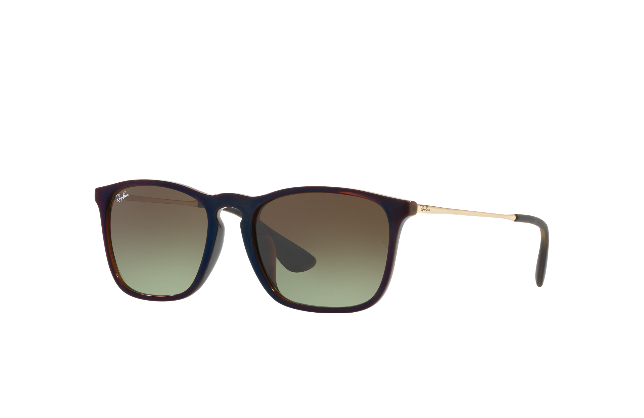 Ray-Ban Chris RB4187F Brown - Injected 