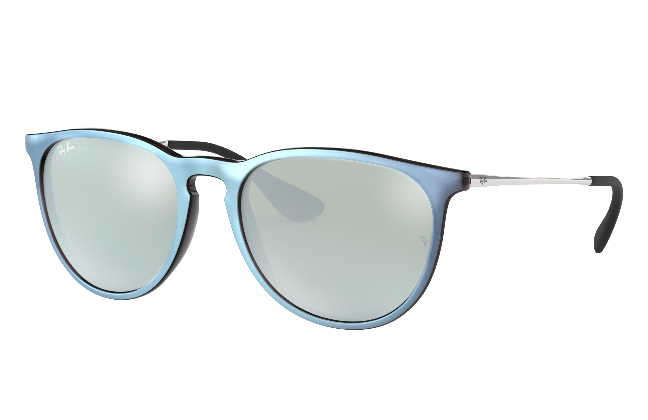 ray ban erika silver mirror