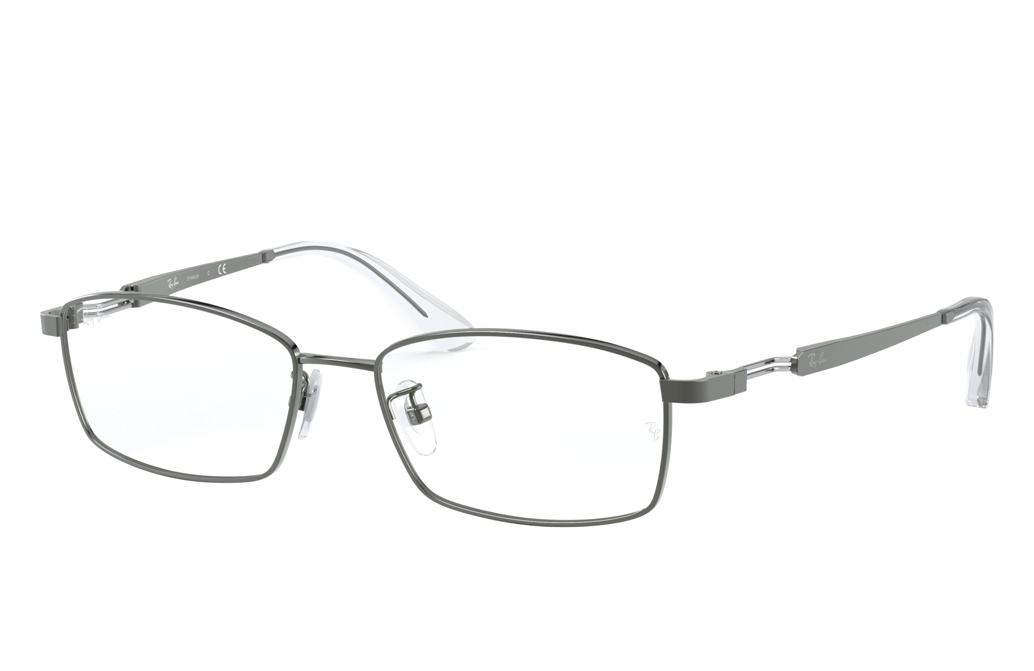 ray ban titanium glasses