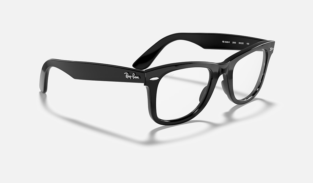 pico Primero ir de compras Gafas de Vista Wayfarer Ease Optics con Montura en Negro | Ray-Ban®
