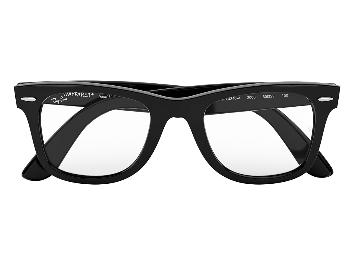 WAYFARER EASE OPTICS Eyeglasses with Black Frame - RB4340V | Ray-Ban® US