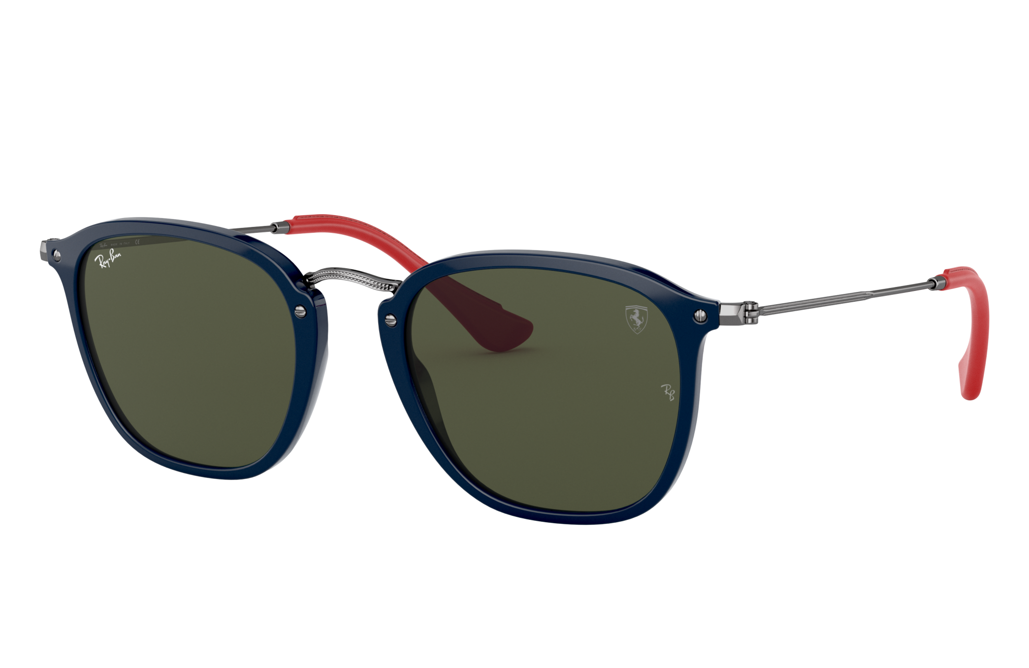 Rb2448nm Scuderia Ferrari Collection Sunglasses in Blue and Green | Ray-Ban®