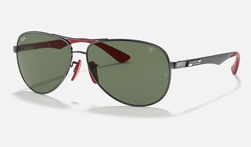 RB8313M SCUDERIA FERRARI COLLECTION Sunglasses in Gunmetal and