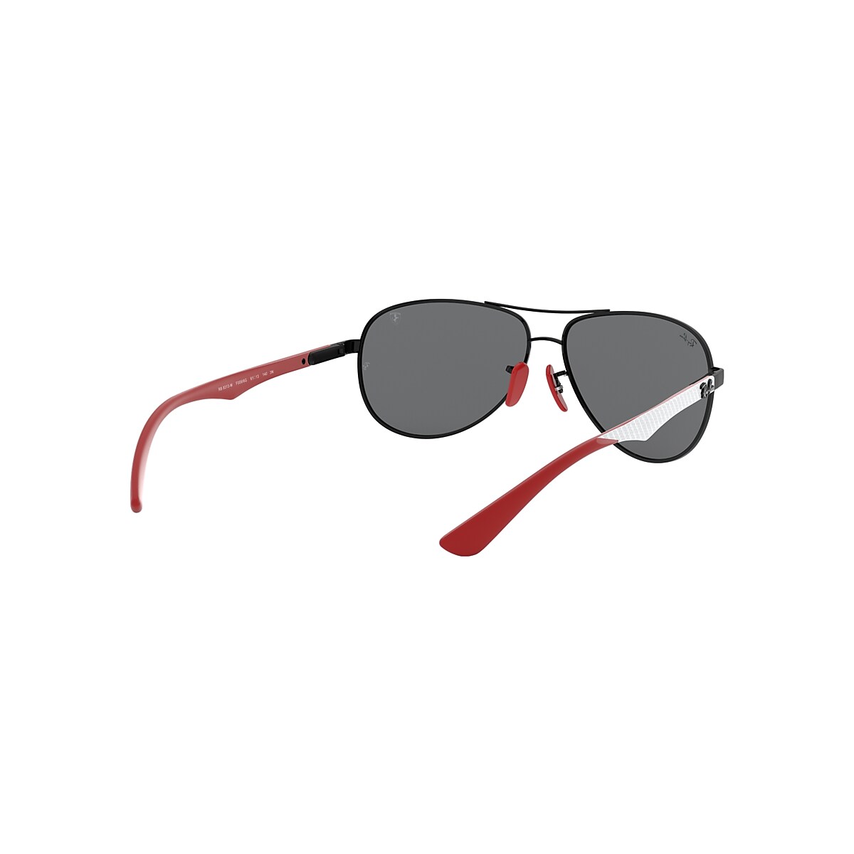 Rb8313m Scuderia Ferrari Collection Sunglasses in Black and Grey 