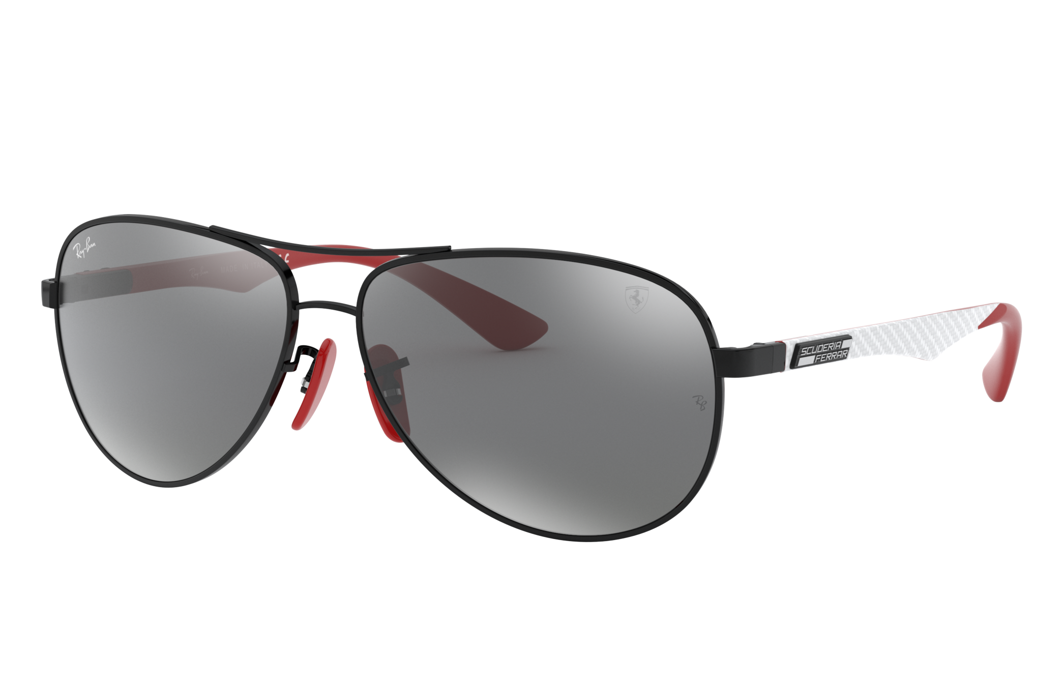 Rb8313m Scuderia Ferrari Collection Sunglasses in Black and Grey | Ray-BanÂ®