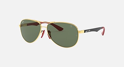 RB8313M SCUDERIA FERRARI COLLECTION Sunglasses in Arista Gold and 