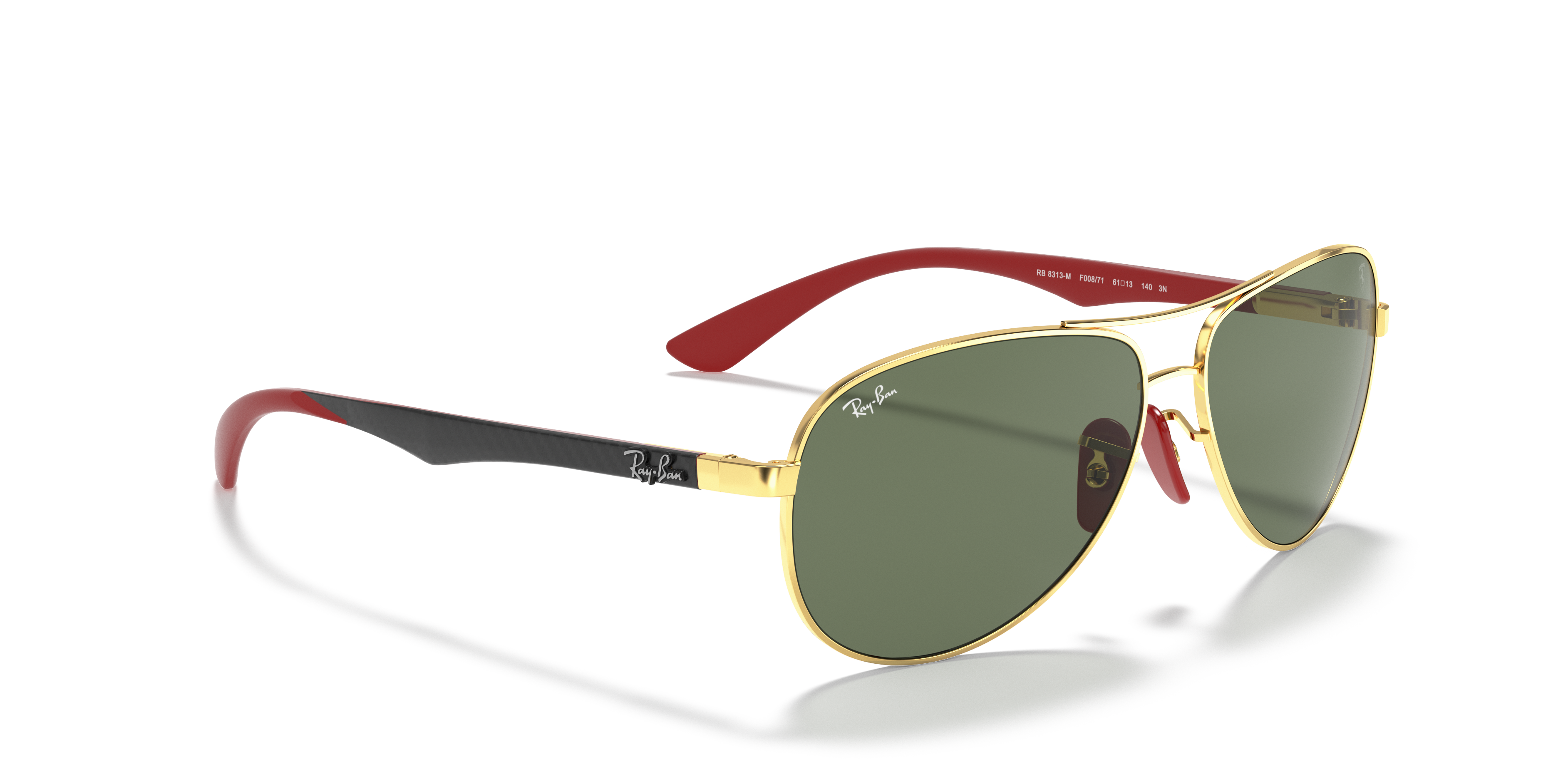 ray ban aviator polarized 62mm