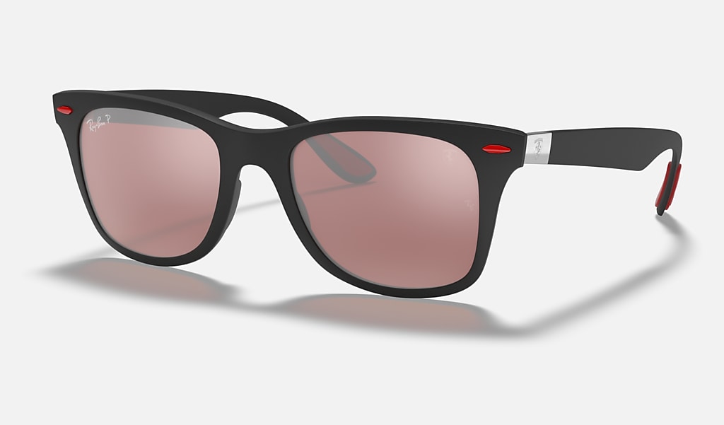 Rb4195m Scuderia Ferrari Collection Sunglasses in Black and Silver | Ray-Ban ®