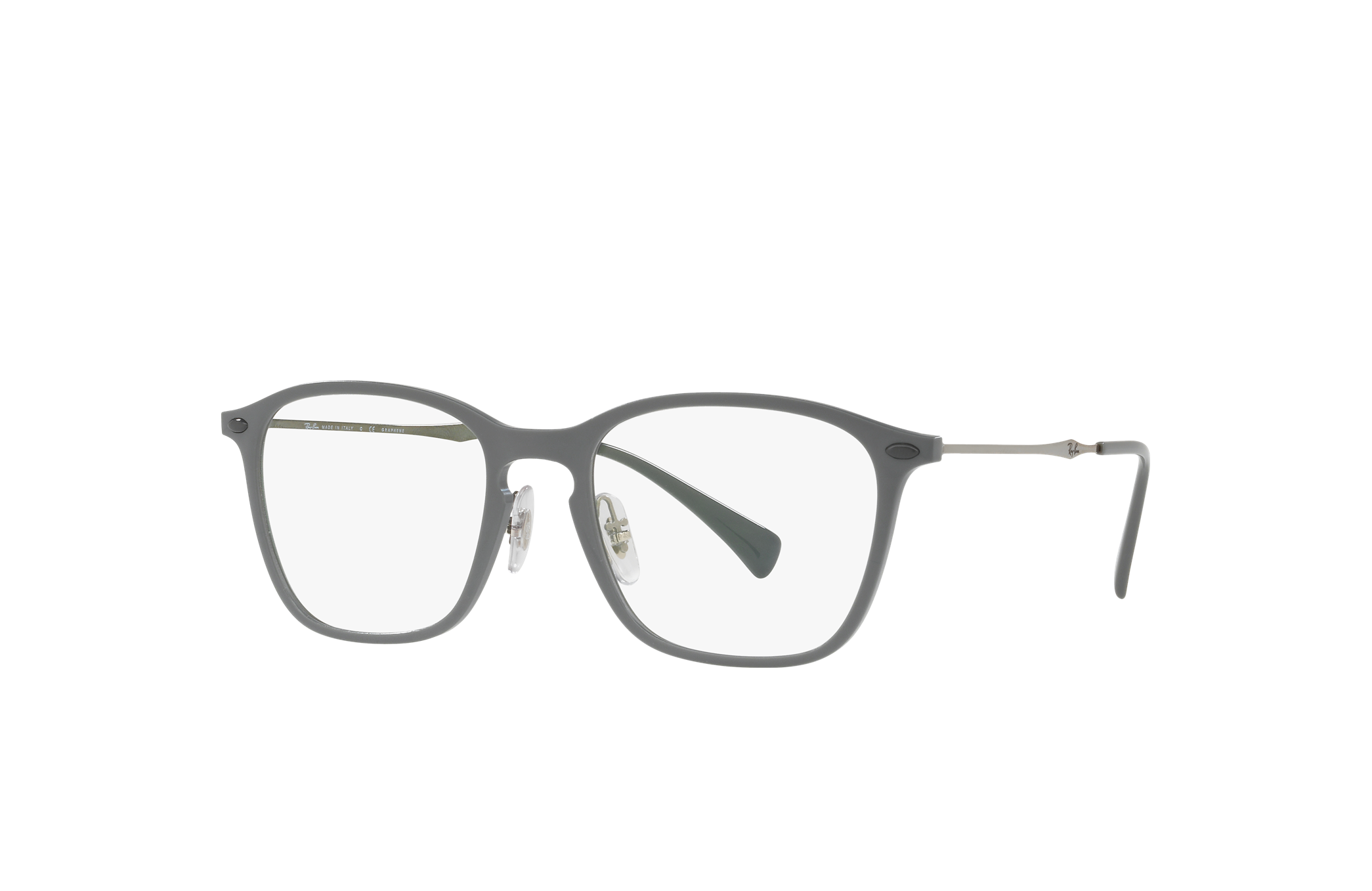 grey ray ban eyeglasses