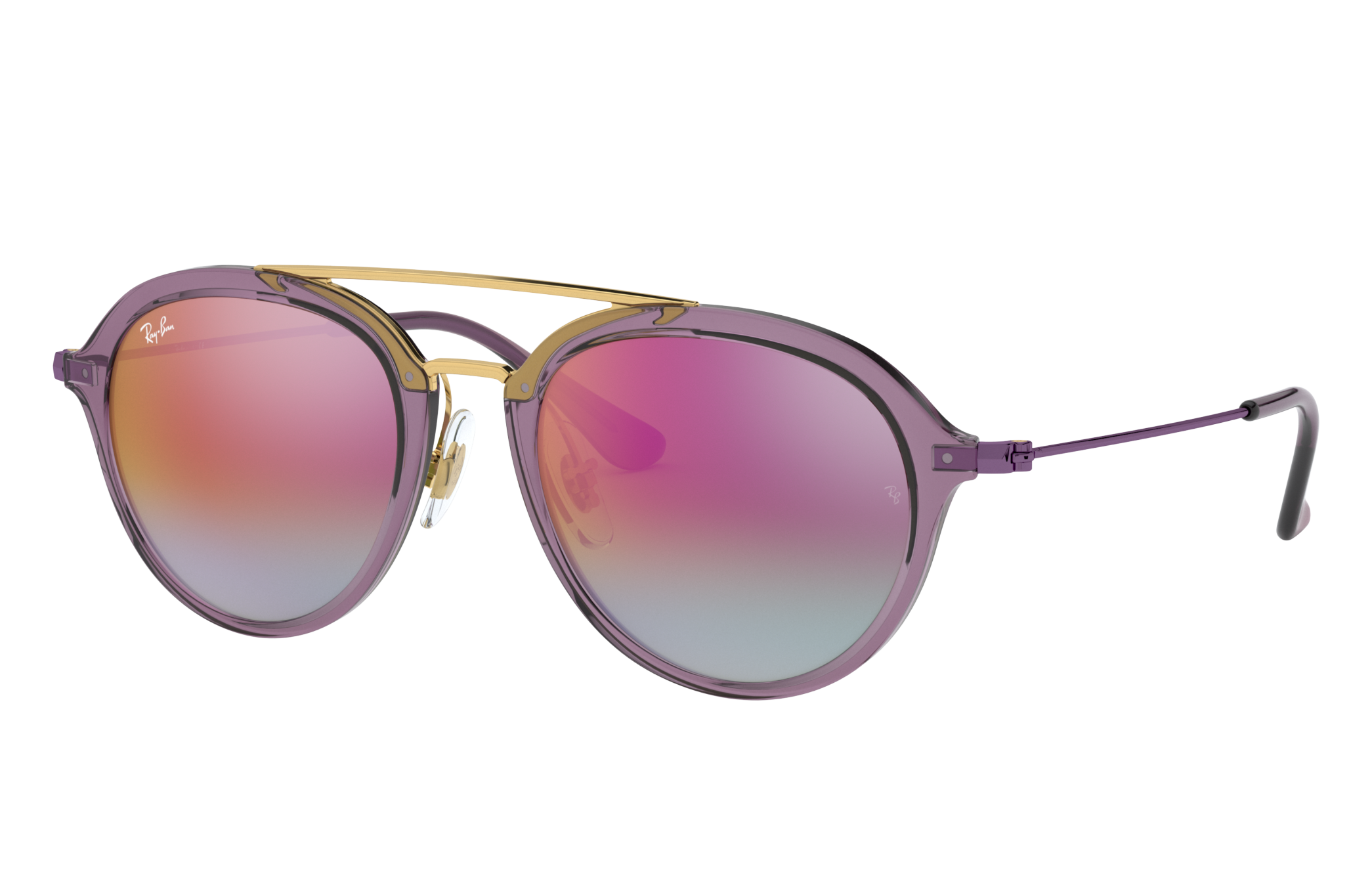 ray ban justin violet