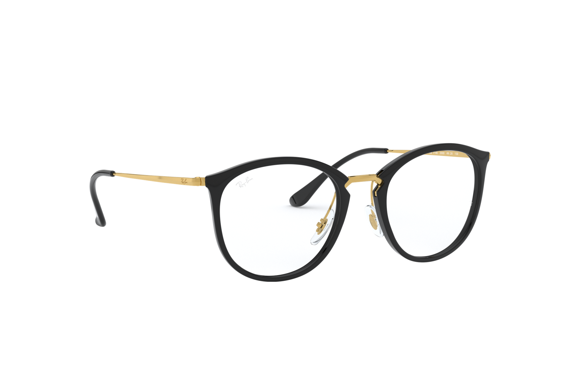 Rb7140 Eyeglasses with Black Frame | Ray-Ban®
