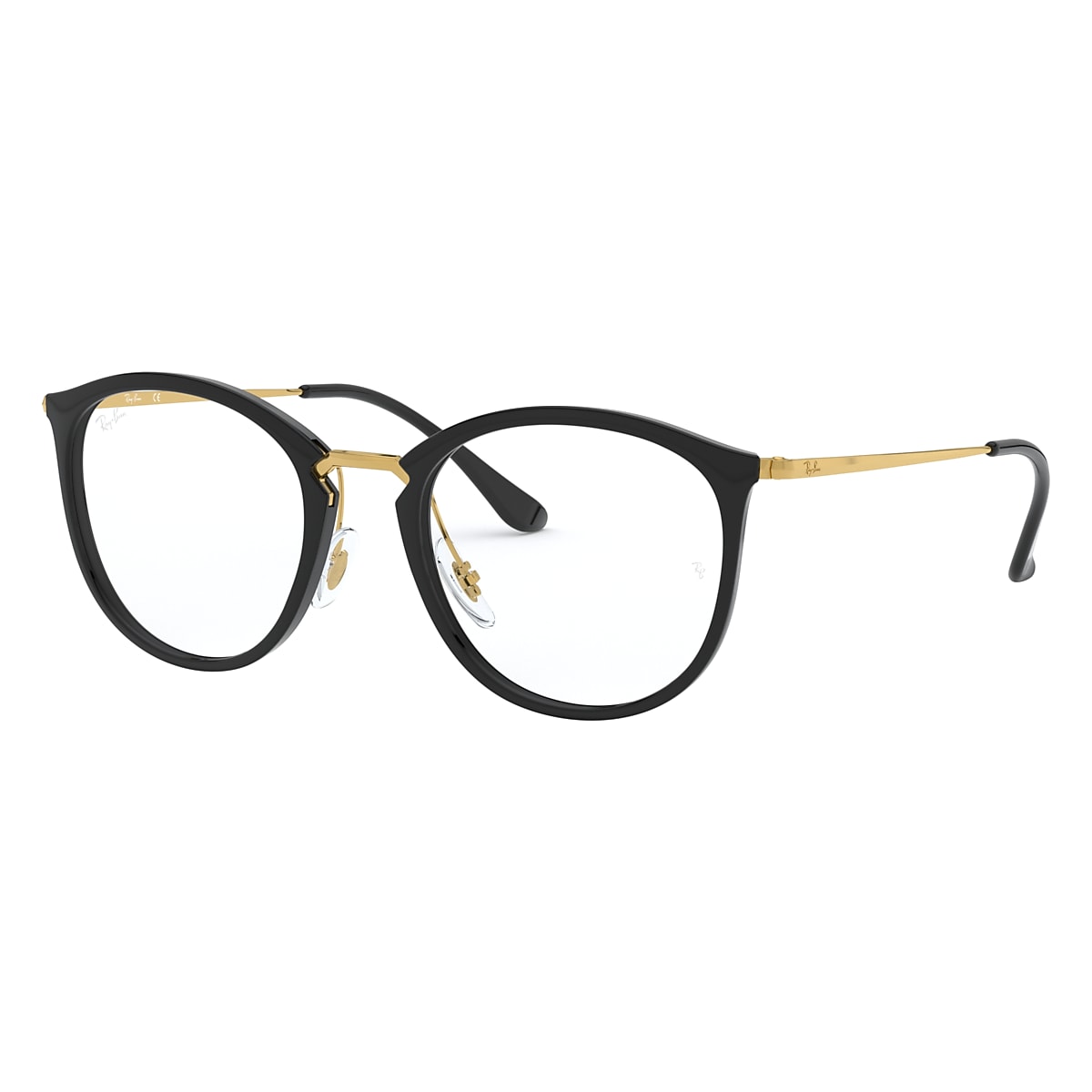 Ray-Ban ブラック ゴールド サングラス レイバン公式ストア】 Ray-Ban® ROUND METAL LEGEND GOLD