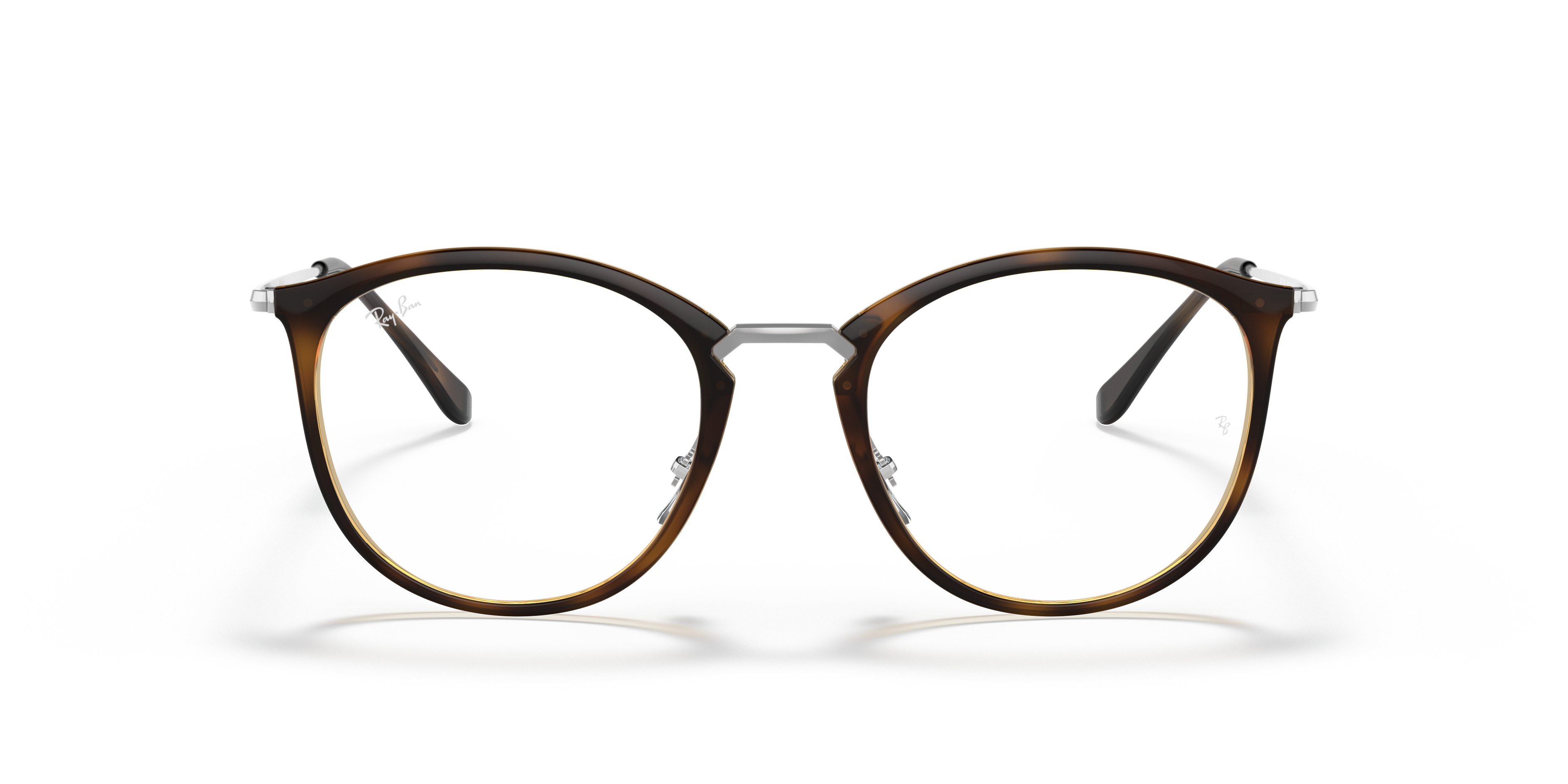 ray ban clubmaster transparent gold