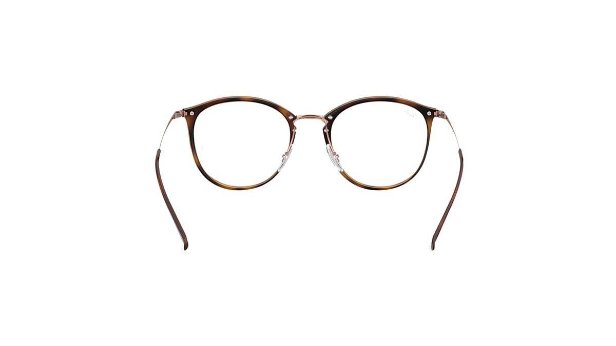 RB7140 OPTICS Eyeglasses with Striped Havana Frame - RB7140 | Ray 
